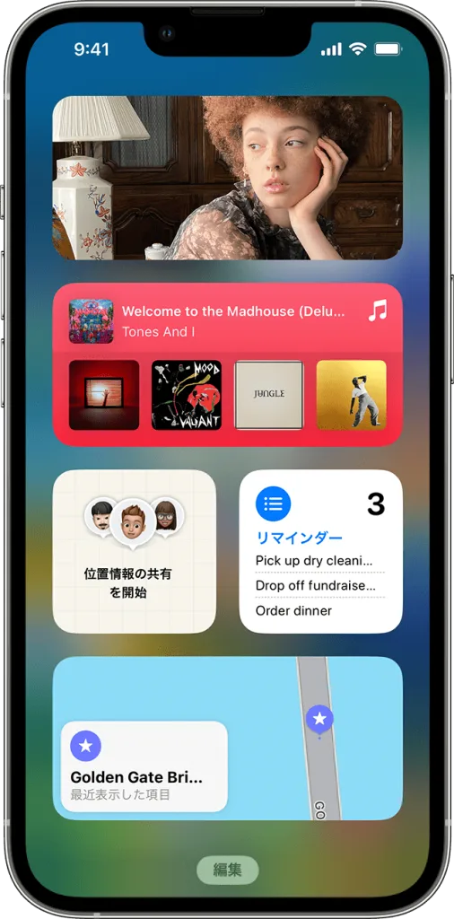 今日の表示